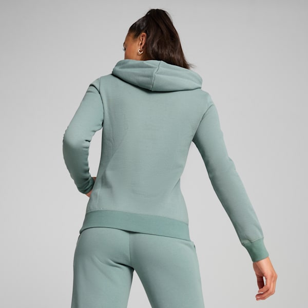 Sudadera con capucha para mujer logo Essentials No. 1, Green Moon, extralarge